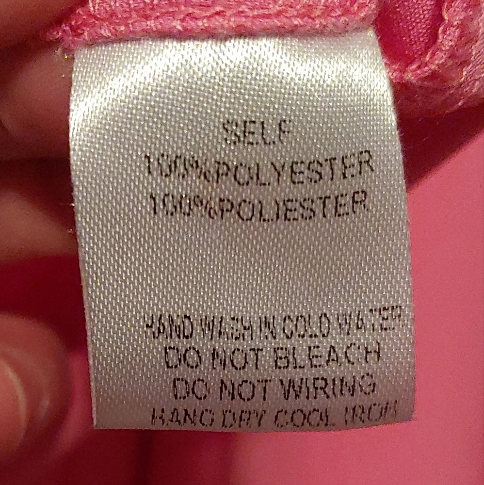 Modcloth Pink retro pinup rockabilly swing dress, scoop neck, small - Picture 5 of 7